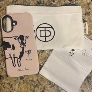 Cow Martini Phone Case